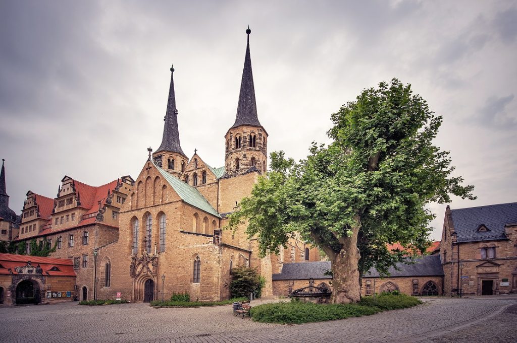 Blick auf den Merseburger Dom